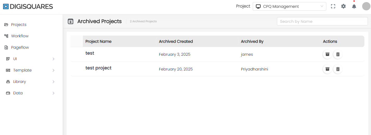 Archived Projects