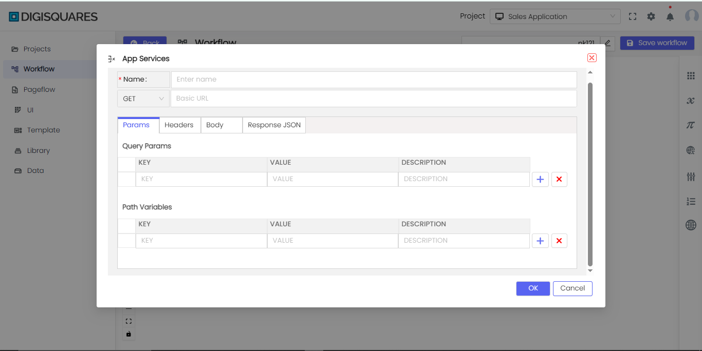 App Services Query Params