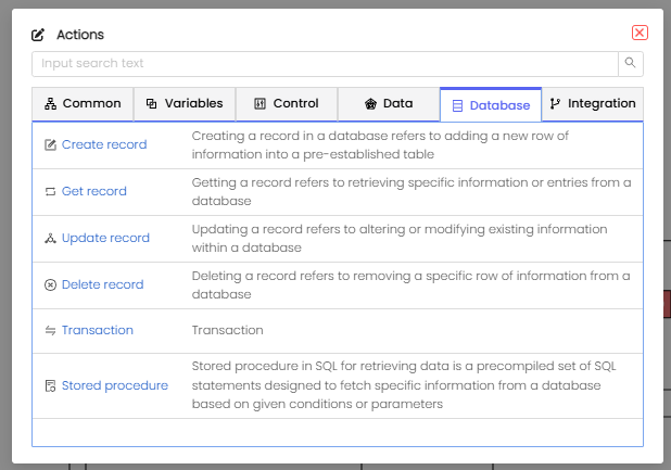Database Interface